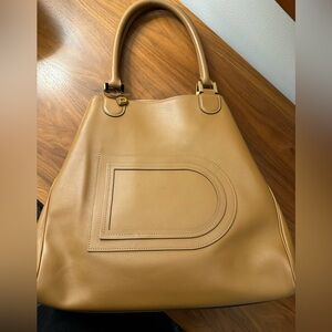 Delvaux Leather Tote Bag